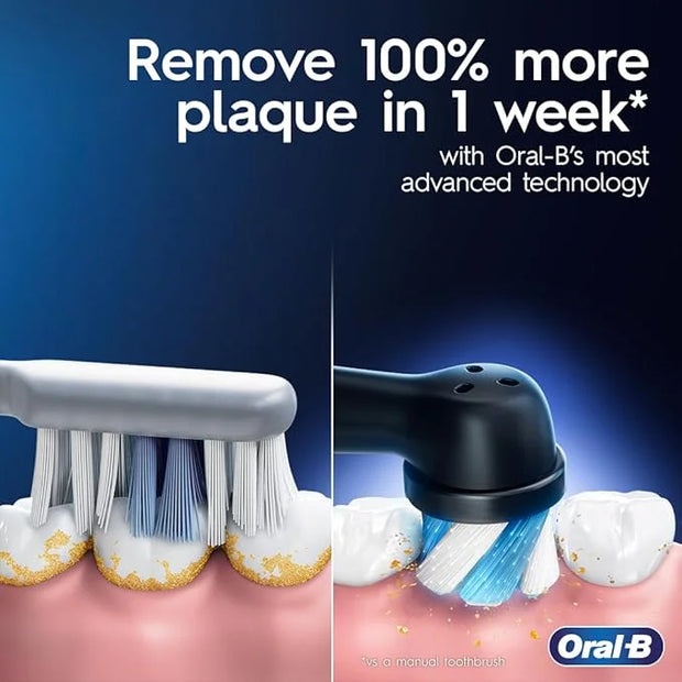 Oral-B iO Series 8 Electric Toothbrush with 2 Replacement Brush Heads, Violet Ametrine - Product Image