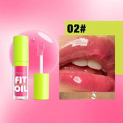 8 Colors Lip Oil Lip Glaze, Hydrating Lip Glow Oil Big Brush Head Shiny Moisturizing Lip Gloss, Long Lasting Non-sticky Fr...