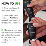 Tiege Hanley Men’s Basic Skin Care Set – Hydrating Face Wash & Daily Moisturizer with SPF 20 – Basic Facial Kit for Men – ...