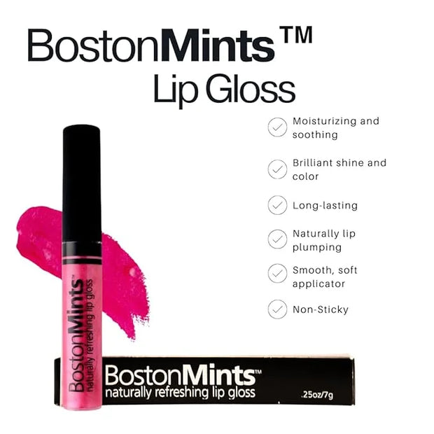 P-Town Pink Lip Gloss (.25oz) -Vegan, gluten-free, cruelty-free formula with Aloe, Vitamins C & E, and a refreshing hint o...