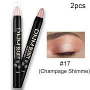 evpct 2Pcs Cream Eyeshadow Sticks Set for Eyes Waterproof, Champagne Shimmer Matte Eye shadow Stick Pencil Pen Bulk sombra...