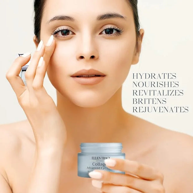 ELLEN TRACY Collagen Eye Cream | Advanced Moisturizing & Renewing Cream for Removing Dark Circles and Puffiness Under Eyes...