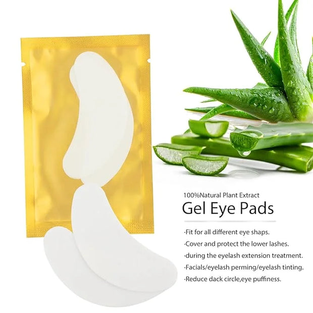 50pair eyelash extension gel patches