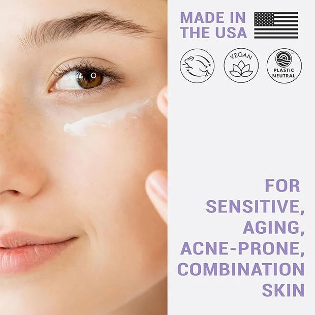 Bio Retinol Alternative Bakuchiol Serum - Smooths Skin & Reduces Fine Lines, USA Made with Natural & Organic Ingredients, ...