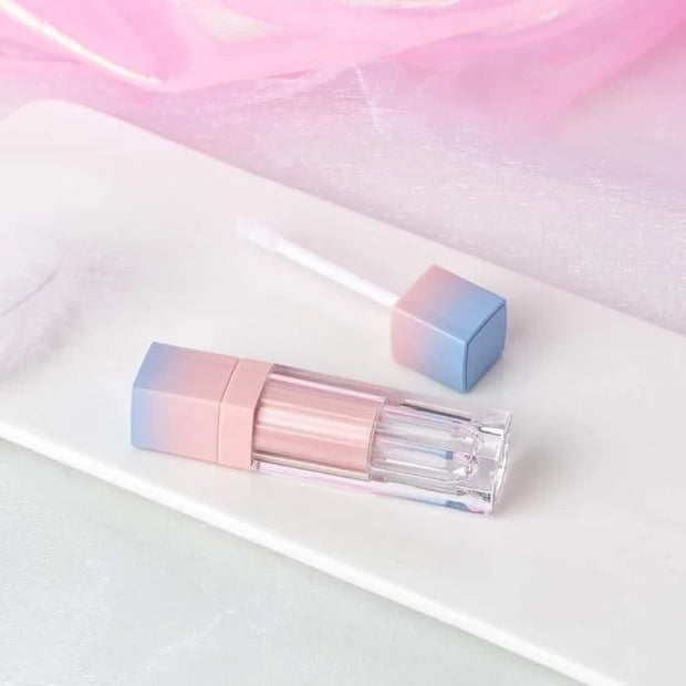 Starshine 10 Pack Gradient Pink Blue 8ml Empty Lip Gloss Tube Lip Balm Container DIY Refillable Travel Size Cosmetic Makeu...