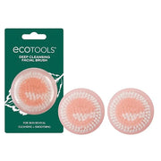 EcoTools Mini Facial Cleansing Brush, Infused with Citrus, Boosts Collagen, Safe for Sensitive Skin, Exfoliates & Clean Po...