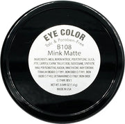 Mink Matte Beige Taupe Pressed Powder Single Vegan Eyeshadow; Talc, Paraben & Cruelty Free - Product Image