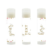 Andaz Press Personalized Lip Balm Party Glitter