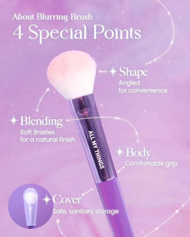 AMTS Face Blush Brush for Professional Quality Precision Makeup Application - Product Image