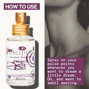 Pacifica French Lilac Spray Perfume – Clean Vegan Floral Fragrance for Women, Fresh-Cut Lilac & Powdery Magnolia Notes, Lo...