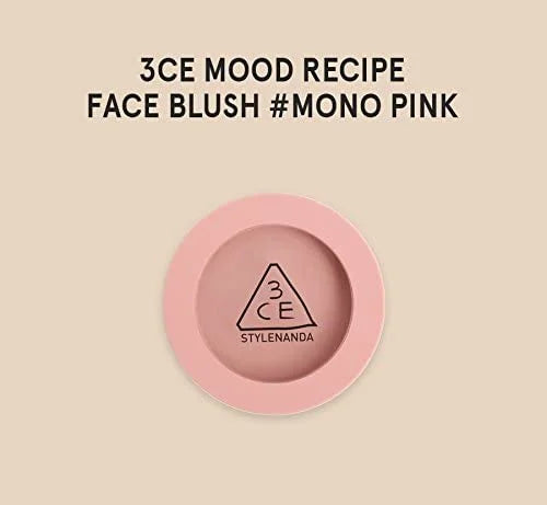 3CE NEW Mood Recipe Face Blush Style Nanda 3 Concept Eyes (Season 2) (Mono Pink) - Product Image