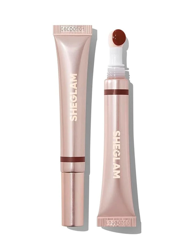 SHEGLAM Pout Pillow Cushion Lip Gloss Moisturizing Liquid Lipstick High Shine Finish Sponge Tip Applicator Non-Sticky Lip ...
