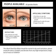 Under Eye Patches, Eye Mask Black Pearl, Puffy Eyes Dark Circles Brighten Treatments, 60PCS Collagen Under Gel Pad for Lig...