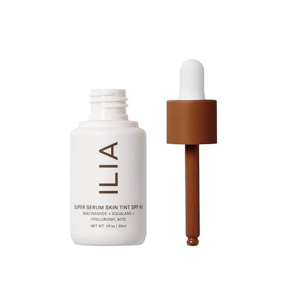 ILIA - Super Serum Skin Tint SPF 40 | Non-Comedogenic, Vegan, Lightweight to Help Against Blue Light, + Pollution while Hy...