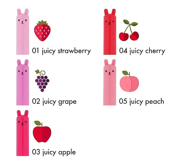 TONYMOLY Petit Bunny Lip Gloss for Women, Long Lasting Lip Crayon, Korean Lips Gloss, Vitamin E Enriched, Soften & Moistur...