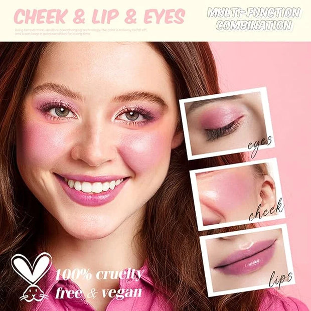 VIOLA HOUSE Color Changing Lip Gloss, PH Lip Tinted, High gloss lipstick, waterproof,long lasting lip care. 5g - Product I...