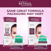 Retinol Anti-Aging Eye Gel Pads – Soothing Vitamin A Reduces Puffiness & Refreshes the Under Eye Area + Retinol Eye Gel - ...