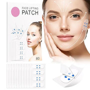Kaely 80 Pcs Instant Face Lift Tape,Antiaging Body Shaping Tape,Neck Lifting Tape for Saggy Skin,Facelift Tape and Bands f...
