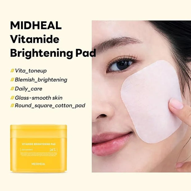 Mediheal Vita Glow Set – Vitamin C Brightening Serum & Eye Patches for Radiant Skin, Dark Circles & Dullness - Product Image
