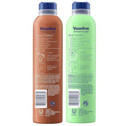 Vaseline Cocoa Radiant Spray + Aloe Soothe Spray Variety 2-Pack – Non-Greasy, Fast-Absorbing All-Over Moisturizer for Dry ...