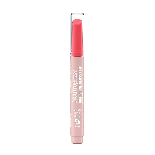 Neutrogena High Shine Glossy Lip with Maracuja Oil + Vitamins & Antioxidant Vitamin E, Nourishing Glossy Lip, Non-Retracta...