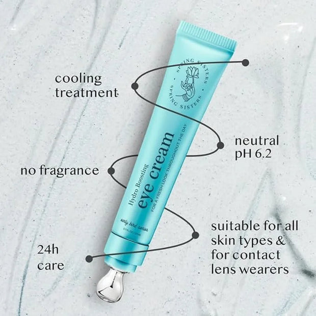 Under Eye Cream for Dark Circles and Puffiness - Caffeine Eye Cream Anti Aging Brightener With Niacinamide, Squalane, Pept...