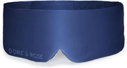 Dore & Rose Deep Sleep Mask Light Blocking, 23 Momme Mulberry Silk Eye Mask, Ultra Soft, Adjustable - Travel Sleeping Mask...