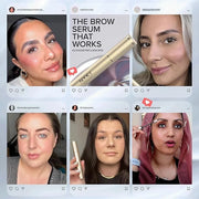 NYK1 CONCENTRATED Eyebrow Growth Serum For Thicker Brows (XL - 8ml) BrowForce Eyebrow Serum To Grow Brows Fuller Thicker N...