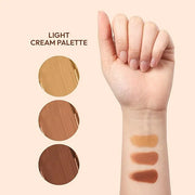 Ruby Kisses Contour Palette 3-in-1 Contour, Conceal, Highlight