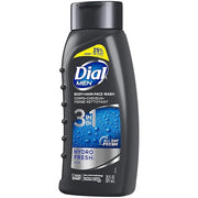 Dial Men Hair + Body Wash, Hydro Fresh, 20 fl oz (Pack of 4) - Product Image