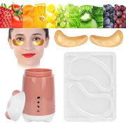 Eye Mask, 5Pcs Reusable Eye Mask Multifunctional Mask Patch Tray Plate Set Reusable Portable Eye Patches for Facial Mask M...