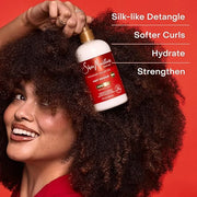 SheaMoisture Curl Stretch Conditioner Kalahari Melon Oil Infused with Hyaluronic Serum, Hydration Hero Deeply Moisturizes ...
