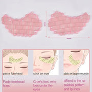 ideayard Rose Quartz Eye Mask, Mini Eye Mask Natural Quartz Mask for Eliminate Wrinkles Puffiness (Rose quartz-A) - Produc...