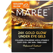 MAREE Under Eye Gels – Smooth and Cool the Eye Area – Lightweight Care with Golden Glow Effect - Product Image