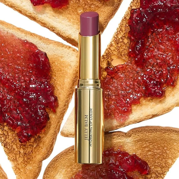 LAURA GELLER NEW YORK Jelly Balm Moisturizing Tinted Lip Balm - Jammin' - Hydrating Vitamin E - Semi-Shine Finish - Produc...