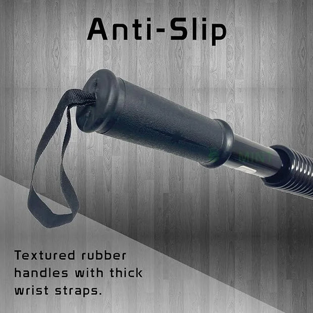MOVEMINT Power Twister Chest Resistance Spring Bar Exerciser (20KG to 100KG Options) - Product Image