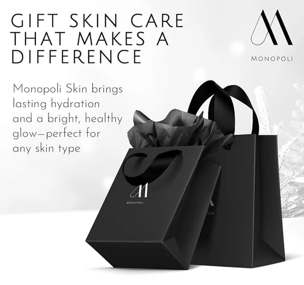 Monopoli Skin Care Set | Complete Routine: 9-Piece Face Care Set for Women & Teens for Anti-Aging, Hydration & Acne Contro...