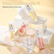 2Pcs Crystal Jelly Moisturizing Lip Oil Hydrating Lip Gloss Set, Non-sticky Fresh Texture Nourishing Plumping Lip Oil Long...
