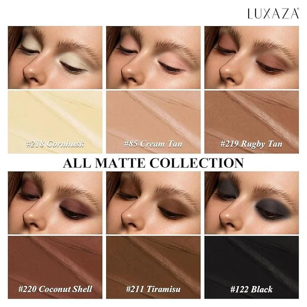 Neutral Eyeshadow Stick Makeup Set, Matte Cream Eye Shadow Eyeliner Brightener Pencil Crayon - Classic 6PCS A001 - Product...