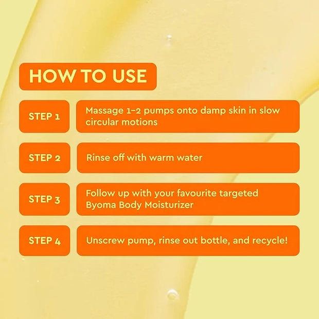 BYOMA Brightening Body Wash - Creamy Formula with Niacinamide & Azelaic Acid for Dull, Dehydrated Skin - Brightens & Evens...