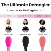 Tangle Teezer Ultimate Detangler Curly Hair Brush, Dry & Wet Hairbrush, Reduces Frizz & Breakage, for 3C to 4C Curly Hair ...