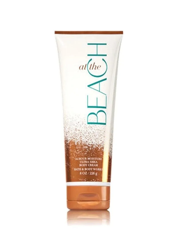 Bath & Body Works Body Cream 8 Ounce At The Beach - Product Image