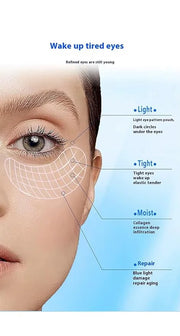 24K Gold Under Eye Treatment Mask, Dark Circle and Anti-Wrinkle, Hydrating eye mask, Puffiness & Eye Care, Collagen,Hyalur...