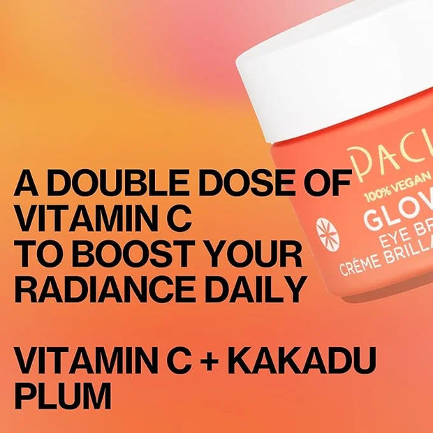 Pacifica Glow Baby Brightening Eye Cream – Vitamin C Under Eye Cream for Dark Circles & Puffiness, Caffeine-Infused Eye Br...
