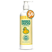 Rubber Ducky | Pump Sunscreen with SPF 50, Vitamin E Sunscreen for Face and Body | Broad Spectrum Lotion | SPF 50 Sunscree...