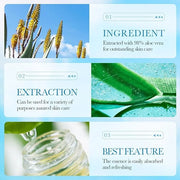 9Pcs Skin Care Products Set, Skin Care Gift Set for Women Girls, Aloe Vera Skin Care Sets, Face Care Kit with Cleanser, Cl...