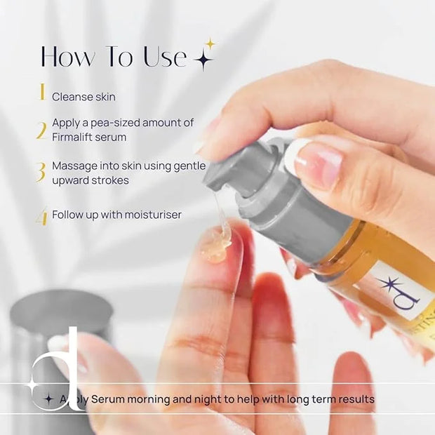 Distinction Firmalift Firming Face & Eye Serum – Anti Aging Serum Lotion Cream and Moisturizer | Helps Reduce the Appearan...