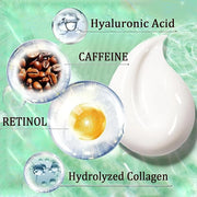 Eye Cream, Under Eye Cream for Dark Circles, Eye Cream for Puffiness and Bags Under Eye and Wrinkles with Retinol Caffeine...