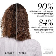 Tangle Teezer Original Detangler Brush, Dry & Wet Hair Brush for Thick & Curly Hair Types, Salsa Red - Product Image