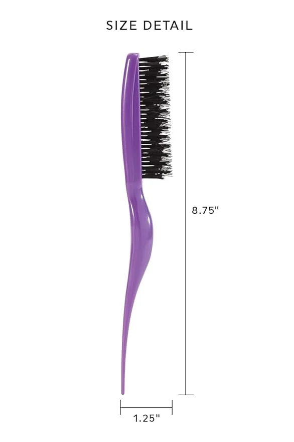Cricket Amped Up Teasing Hair Brush - Adds Major Volume and Shine, Heat Resistant, Ideal for Slick Back, Updos, and Detang...